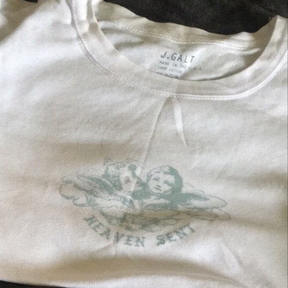 Brandy Melville Tops - Heaven sent tee